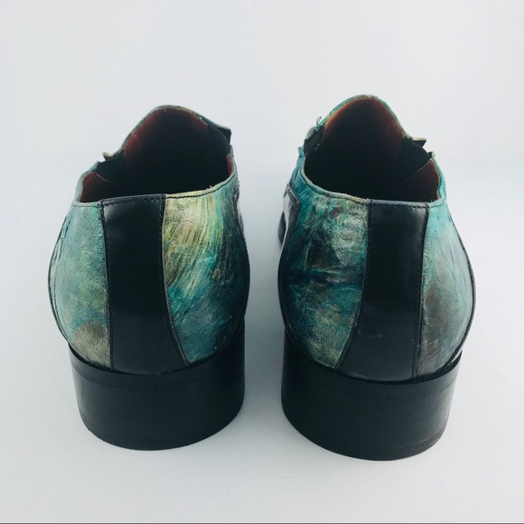 Jo Ghost Slip On Italian Pointed Toe Loafer 46 - Picture 6 of 8